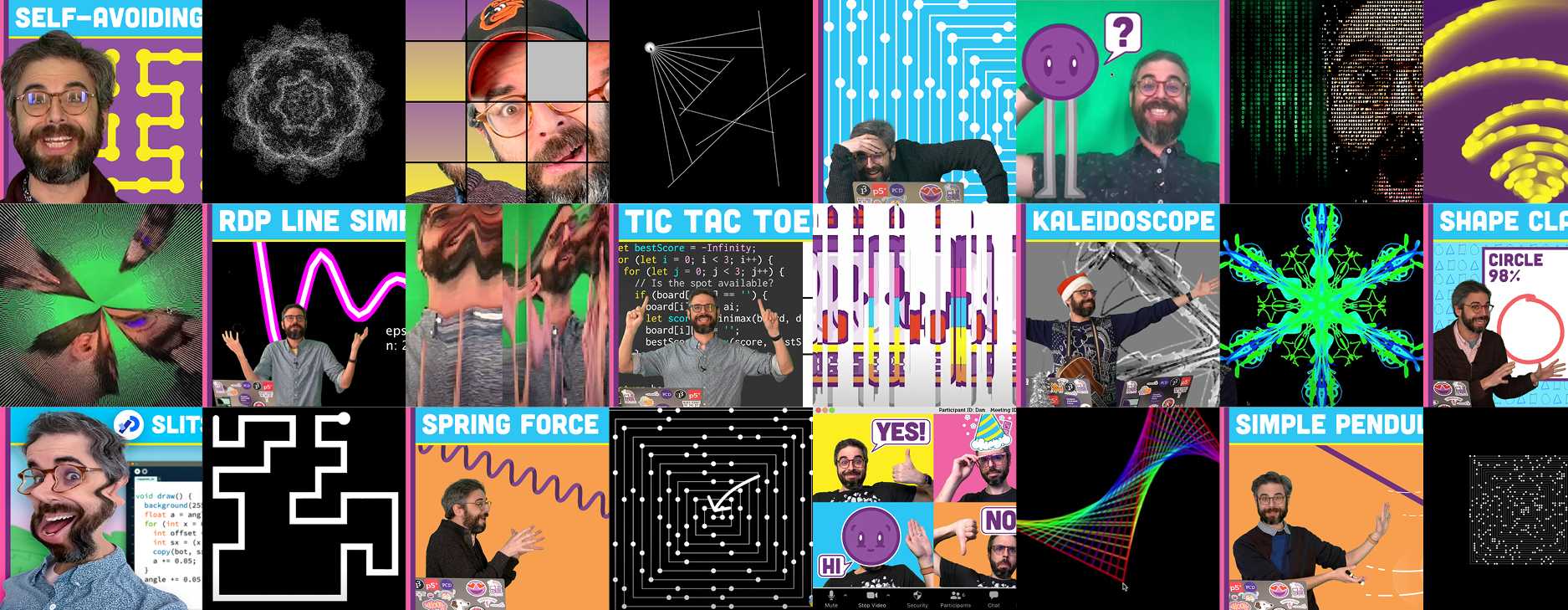 Data visualization in P5.JS